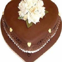 Heart shape cake