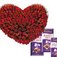 Heart & Cadbury for Your Love...
